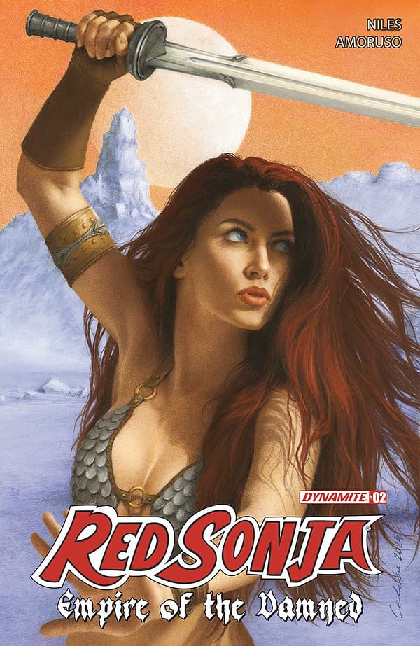 Interior preview page from Red Sonja: Empire of the Damned #2