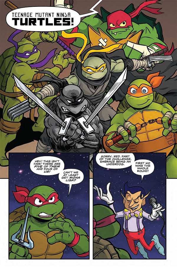 Interior preview page from TMNT: SATURDAY MORNING ADVENTURES CONTINUED #13 SARAH MYER COVER