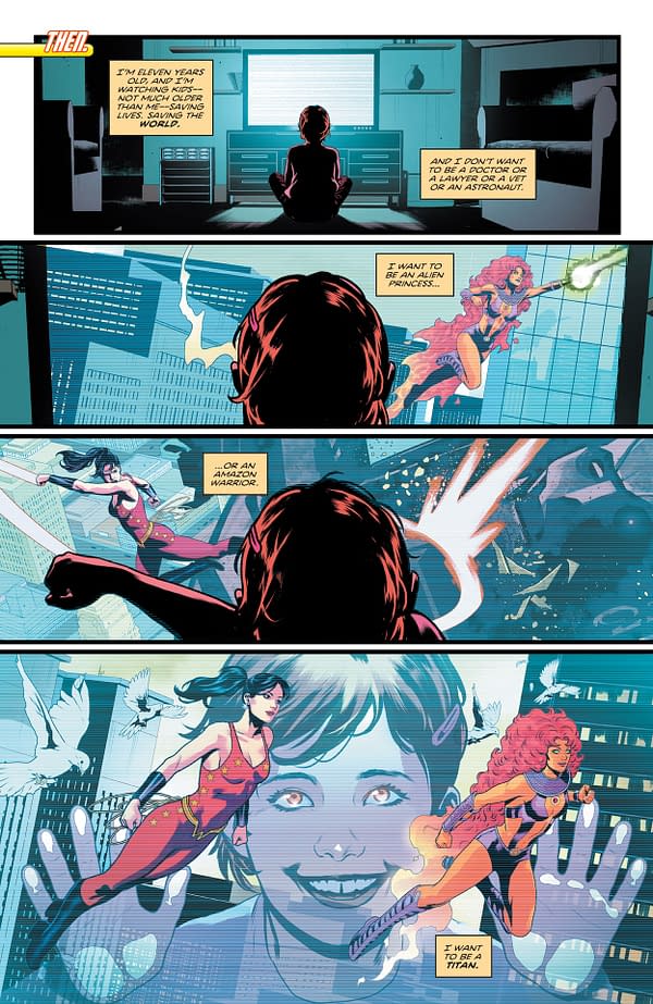 Interior preview page from Titans #11