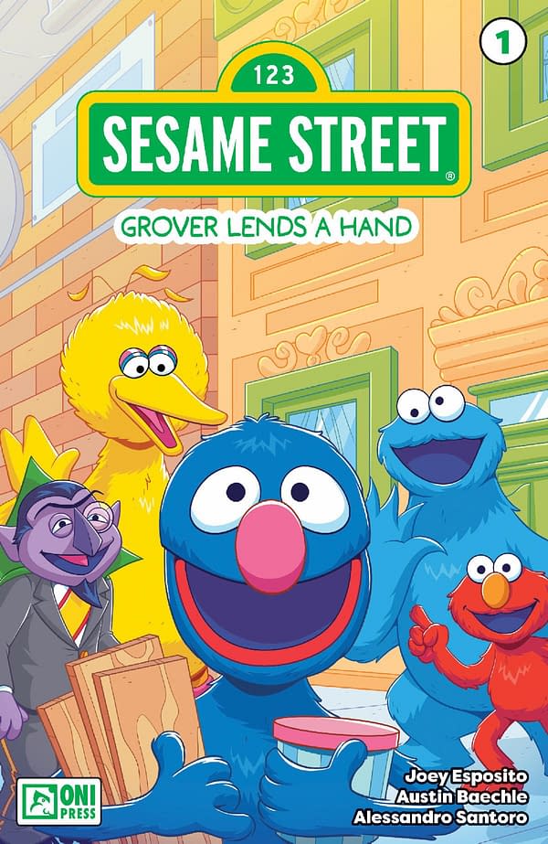 Oni Press Gets Sesame Street Comic Book License For August 2024