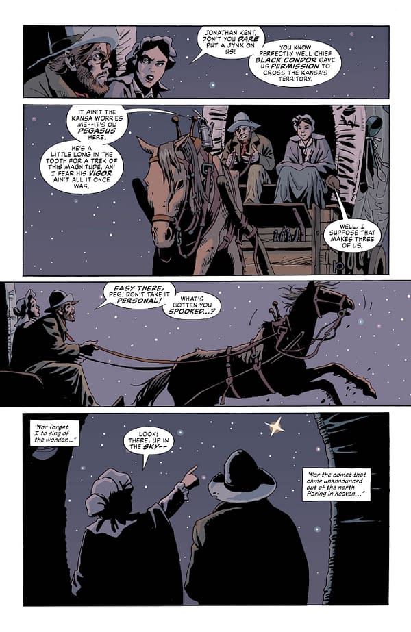 Interior preview page from Gotham by Gaslight: The Kryptonian Age #1