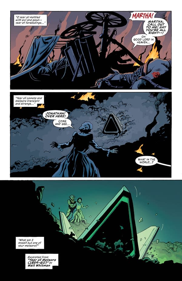 Interior preview page from Gotham by Gaslight: The Kryptonian Age #1