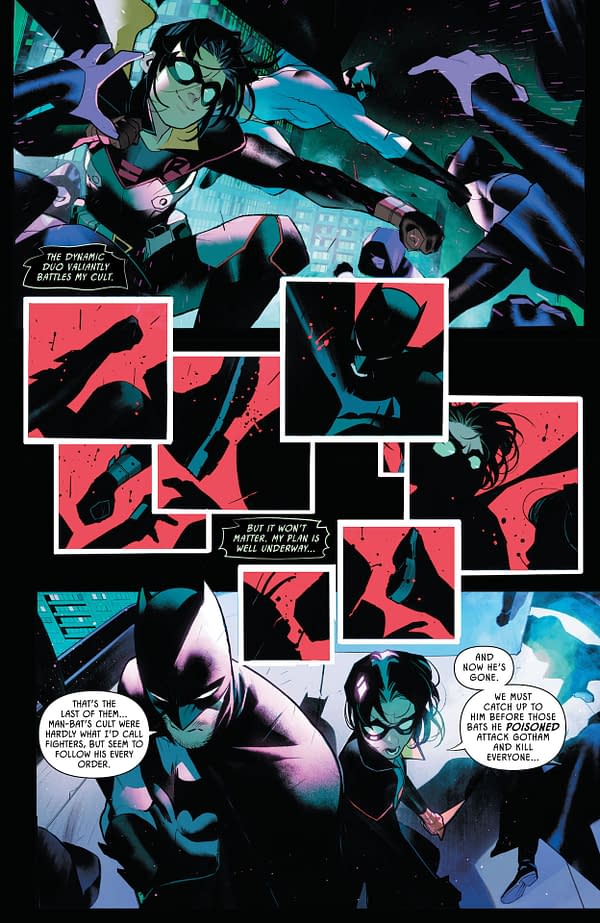 Interior preview page from Batman and Robin #10