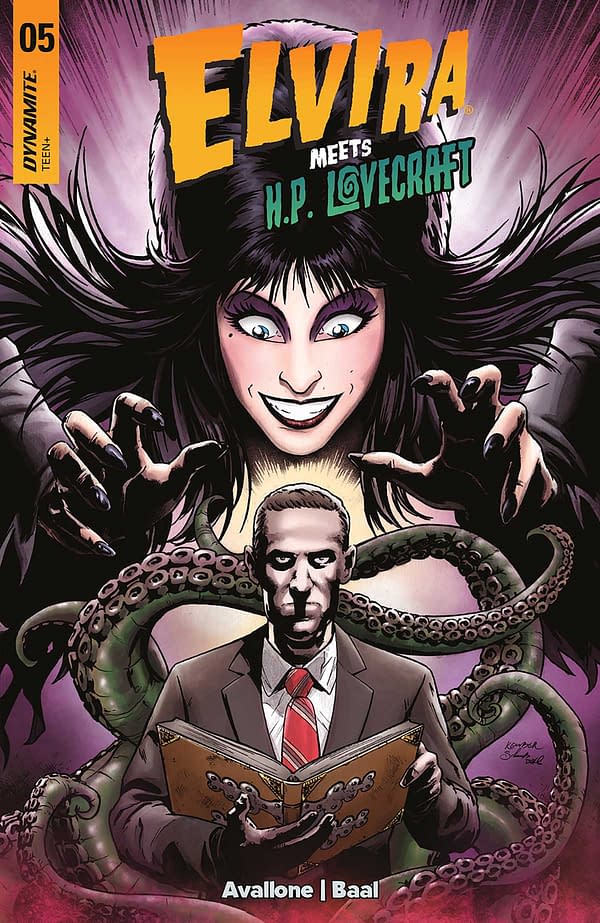 Interior preview page from Elvira Meets HP Lovecraft #5