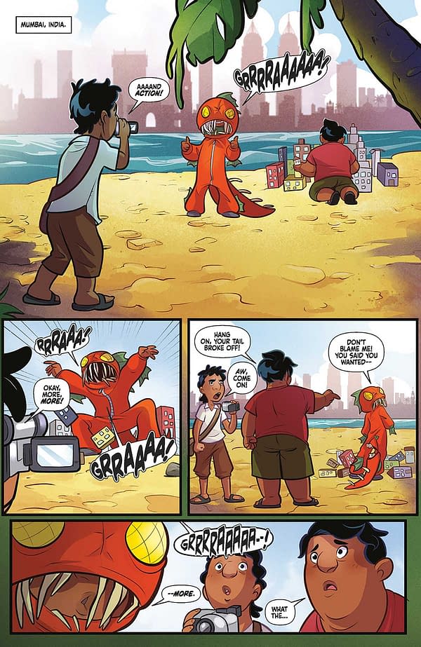 Interior preview page from Lilo and Stitch #4