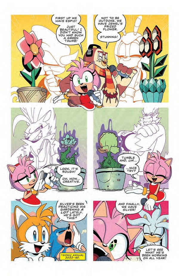 Interior preview page from SONIC THE HEDGEHOG: SPRING BROKEN #1 ADAM BRYCE THOMAS COVER