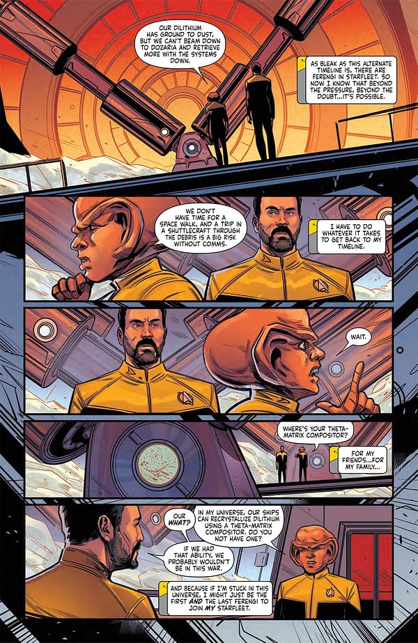 Interior preview page from STAR TREK: SONS OF STAR TREK #3 JAKE BARTOK COVER