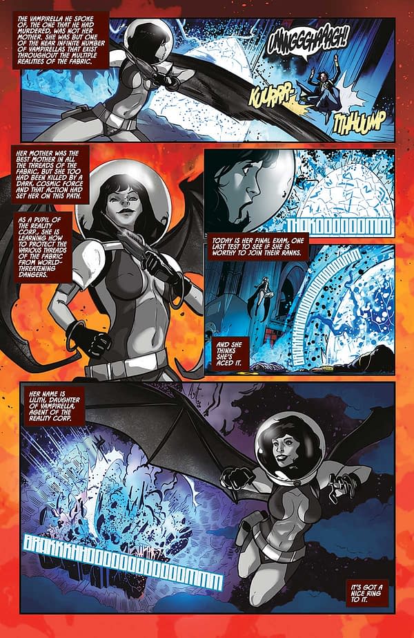 Interior preview page from Vampirella: Dark Reflections #1