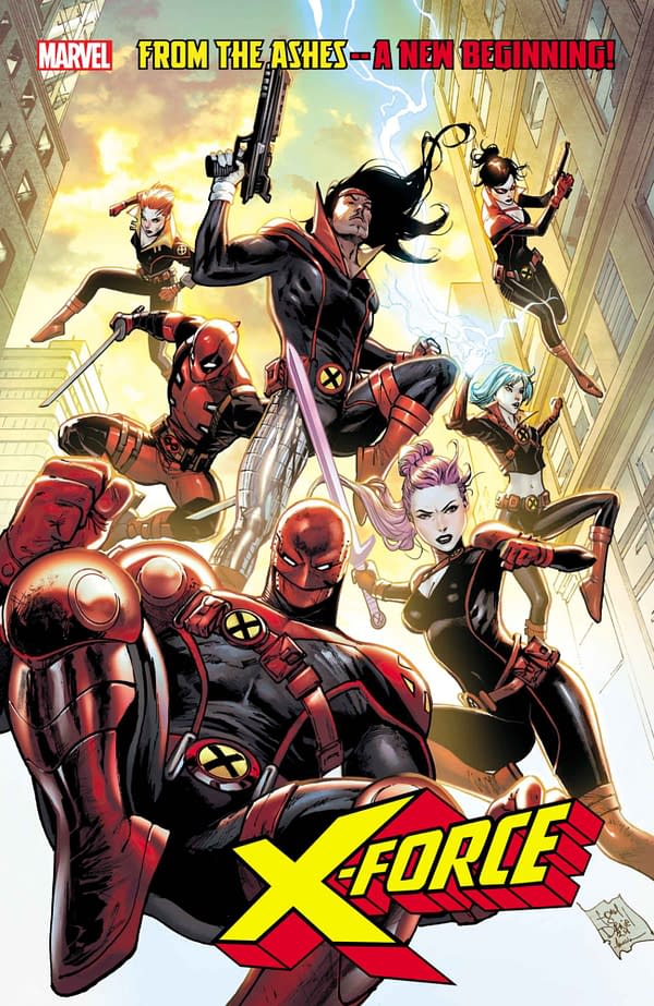 Cover image for X-FORCE #1 TONY DANIEL VARIANT