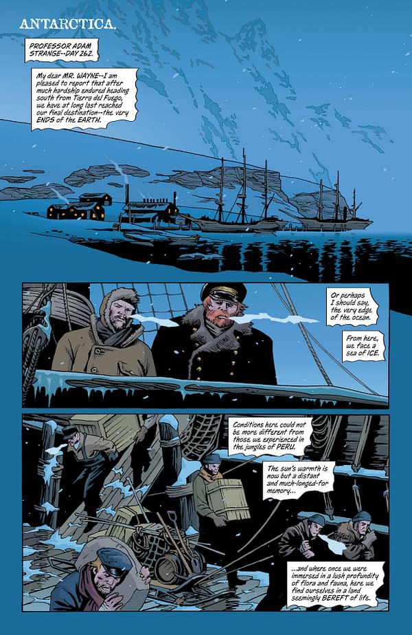 Interior preview page from Batman: Gotham by Gaslight - The Kryptonian Age #2