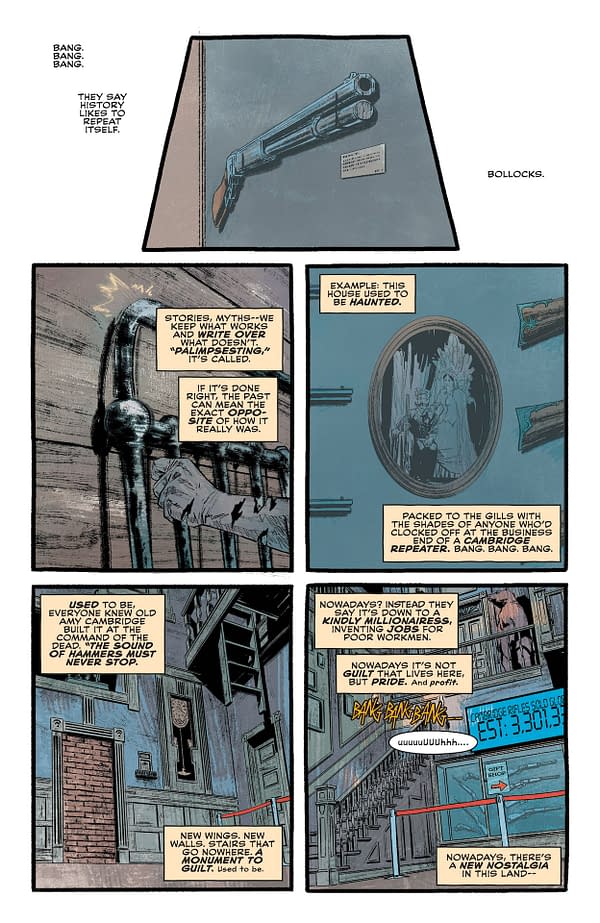Interior preview page from John Constantine: Hellblazer - Dead in America #7