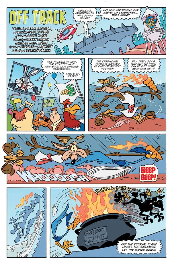 Interior preview page from Looney Tunes #279