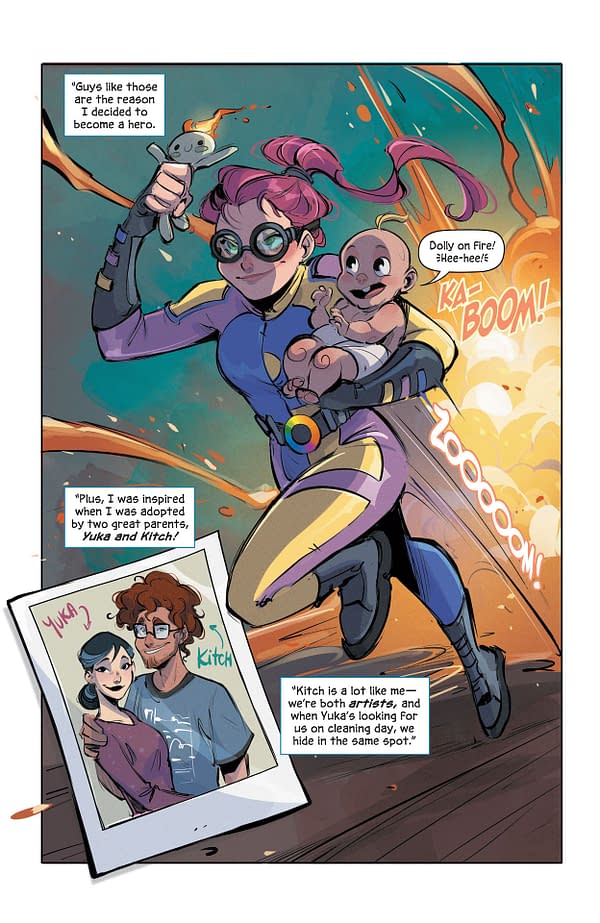 Interior preview page from Primer: Clashing Colors #1