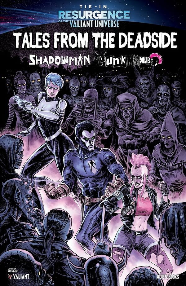 Valiant Comics/Alien Books October 2024 Solicits... With Shadowman