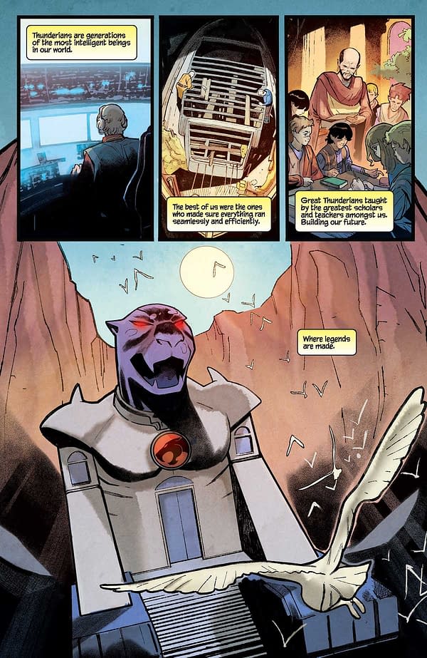 Interior preview page from Thundercats: Cheetara #1
