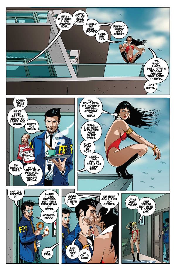 Interior preview page from Vampirella #670