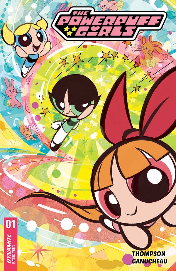 Interior preview page from Powerpuff Girls #1
