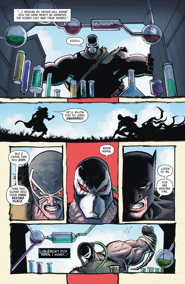 Interior preview page from Batman and Robin #12