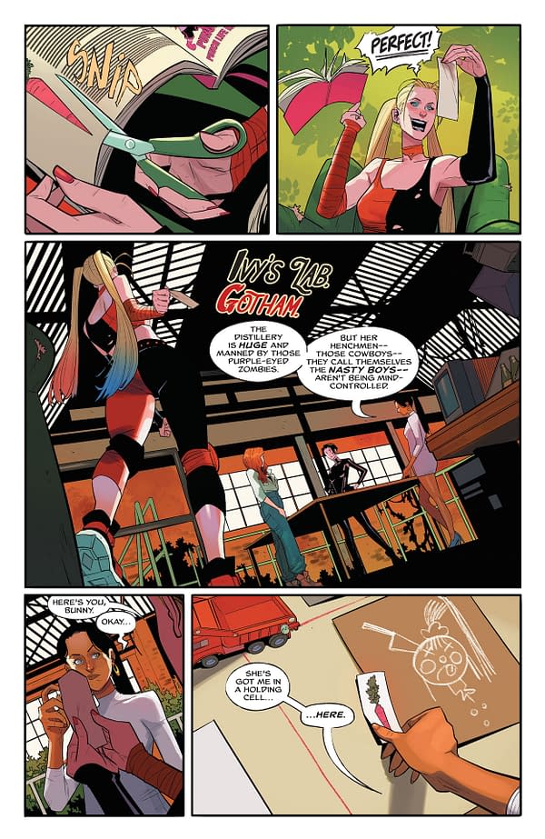 Interior preview page from Gotham City Sirens #2