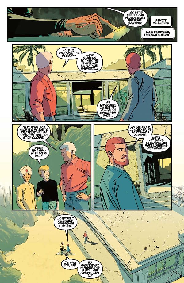 Interior preview page from Jonny Quest #1