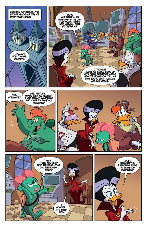 Inside view page of Justice Ducks No. 5