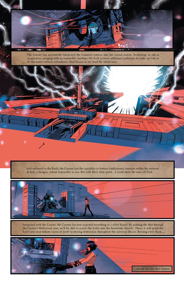 Interior preview page from Outsiders #10