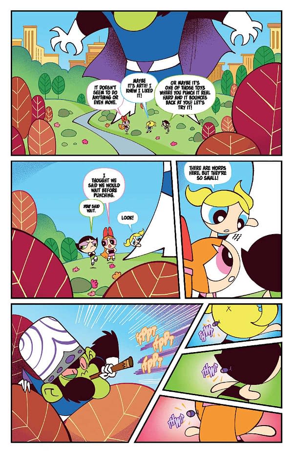 Interior preview page from Powerpuff Girls #2