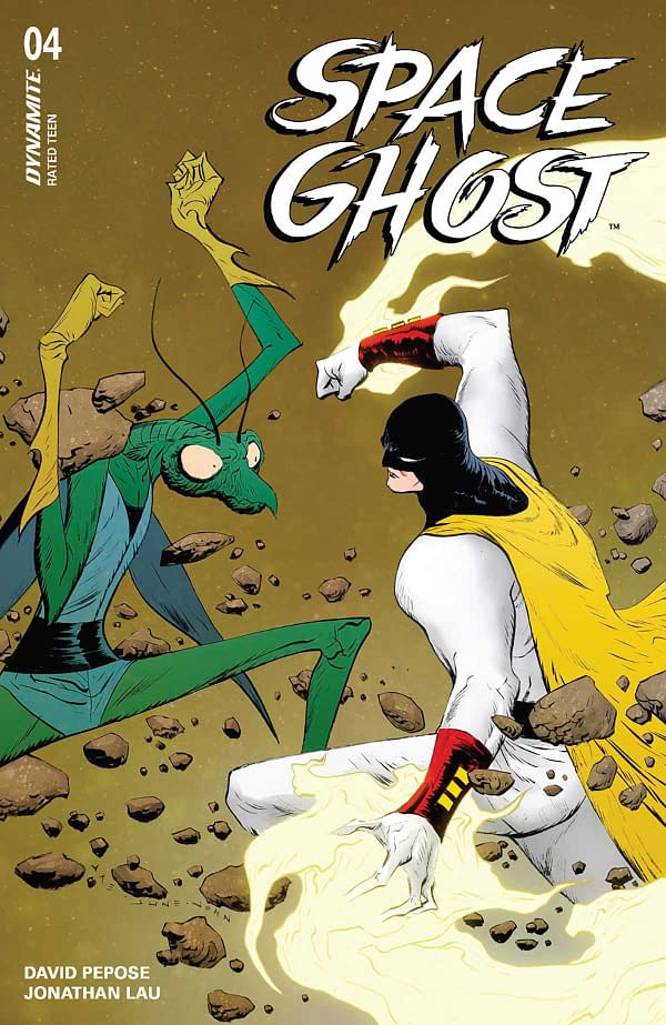 Interior preview page from Space Ghost #4