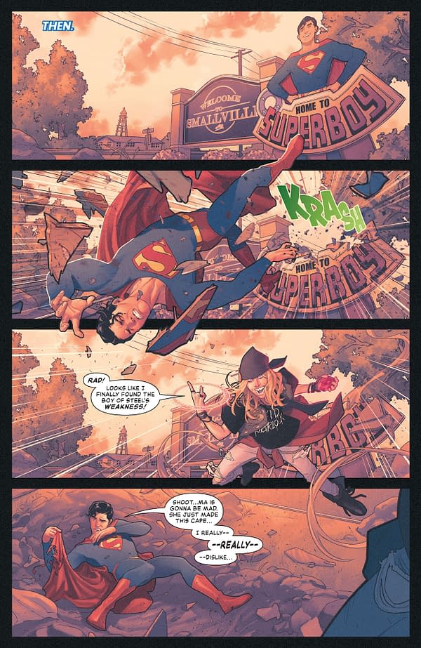 Inside view page of Superman No. 17