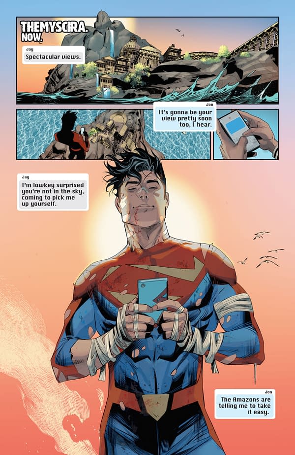 Interior preview page from Absolute Power: Super Son #1