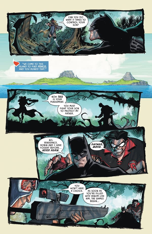 Interior preview page from Batman and Robin #13