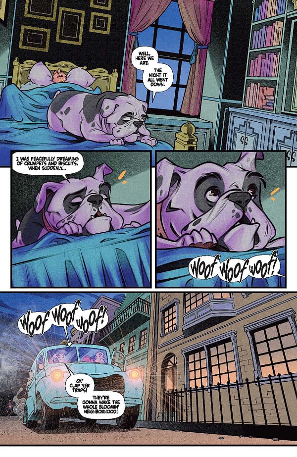 Interior preview page from Disney Villains: Cruella De Vil #5