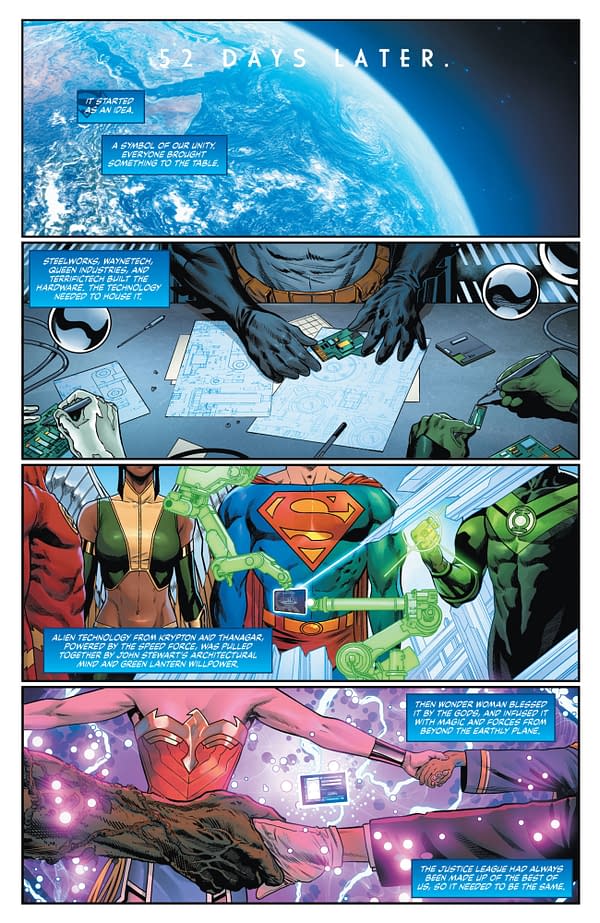 Interior preview page from DC All In Special #1