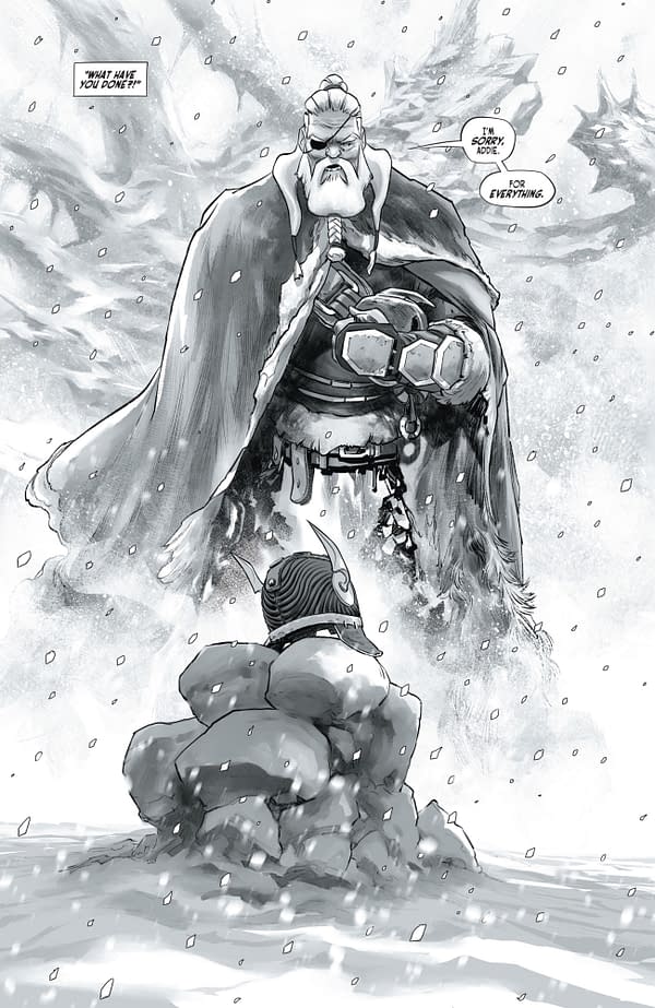 Interior preview page from Dark Knights of Steel: Allwinter #3