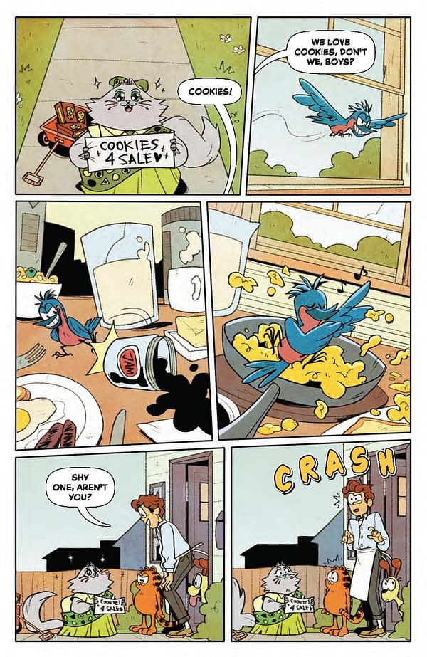 Interior preview page from Garfield #2