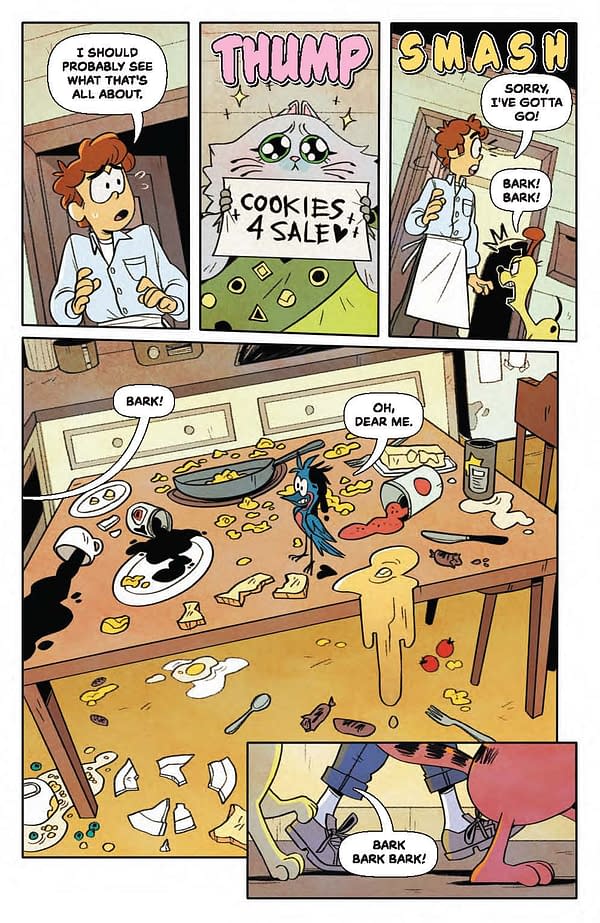 Interior preview page from Garfield #2