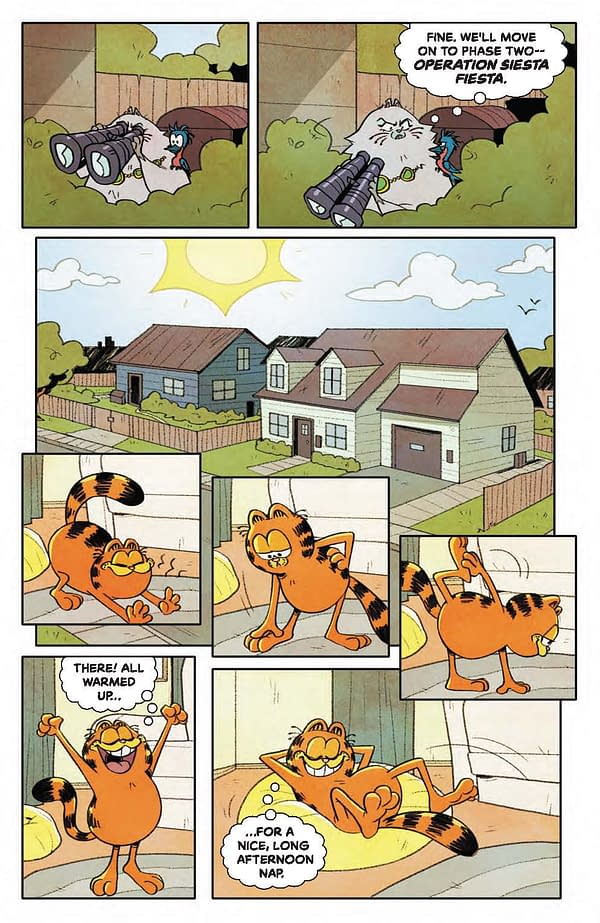 Interior preview page from Garfield #2