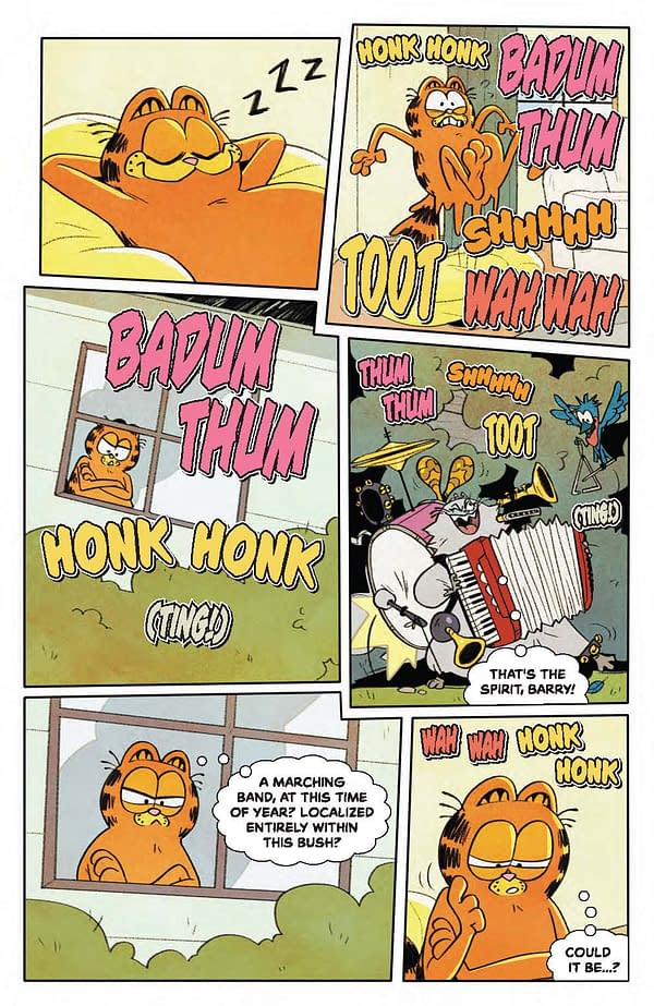 Interior preview page from Garfield #2