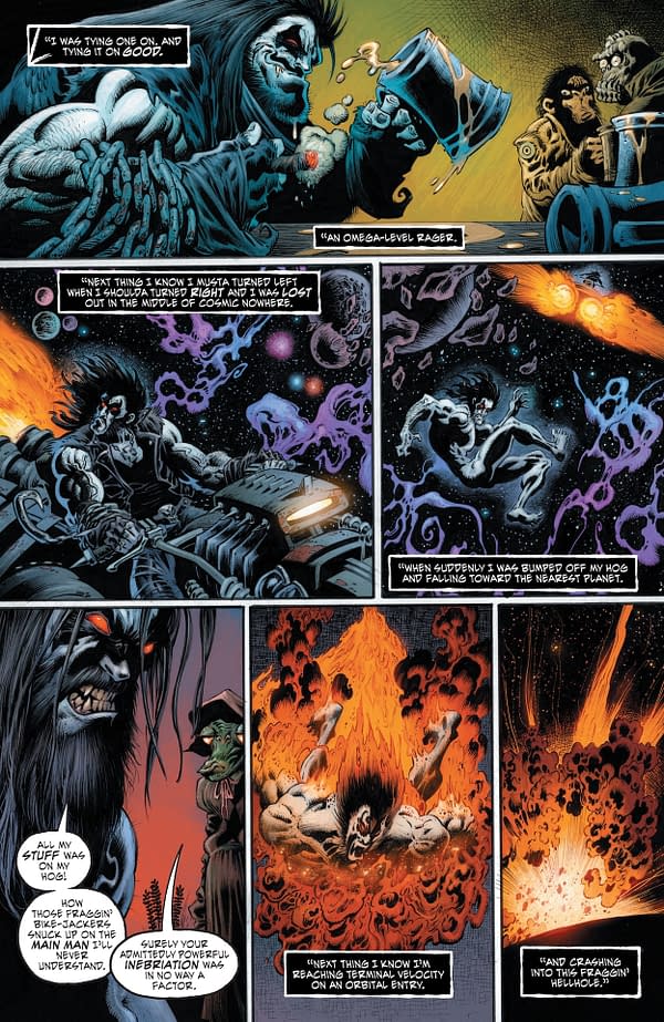 Interior preview page from Lobo: Cancellation Special #1