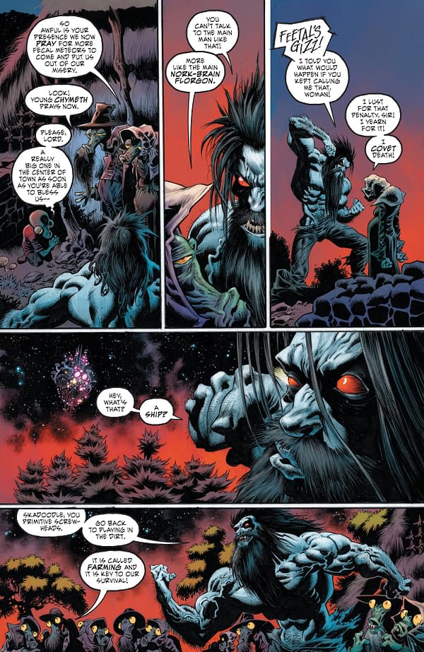 Interior preview page from Lobo: Cancellation Special #1