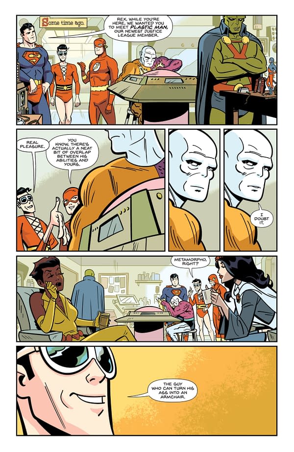 Interior preview page from Plastic Man No More #2