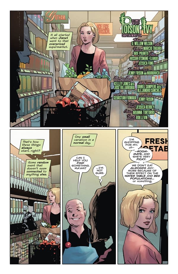 Interior preview page from Poison Ivy #26