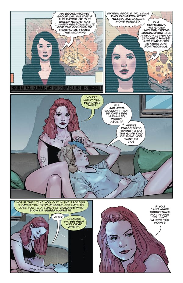 Interior preview page from Poison Ivy #26