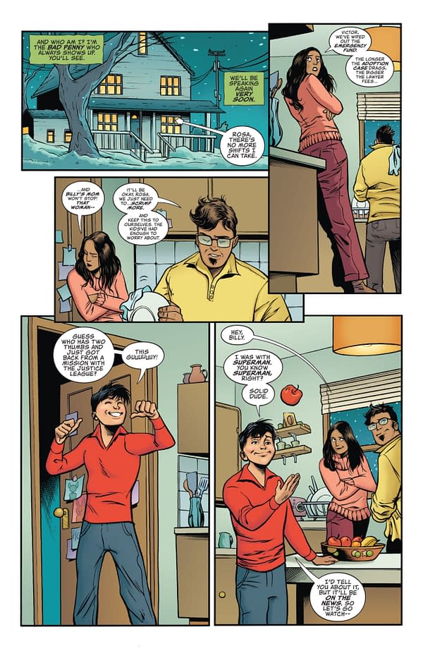 Interior preview page from Shazam #16