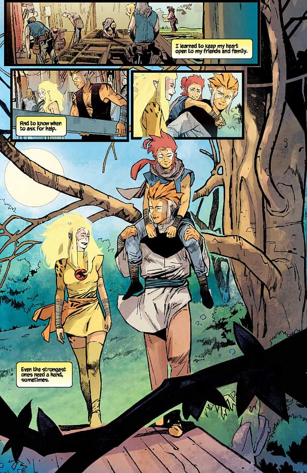 Preview image from JUL240187 Thundercats: Cheetara #3, by (W) Soo Lee (A) Domenico Carbone (CA) Soo Lee, in stores Wednesday, September 18, 2024 from DYNAMITE