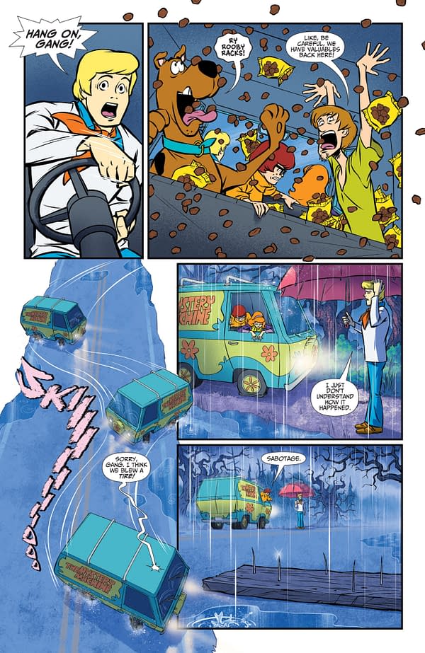 Interior preview page from Batman and Scooby-Doo Mysteries #10