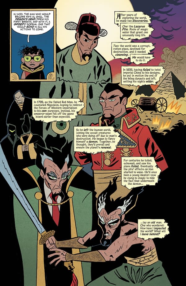 Interior preview page from Boy Wonder #5