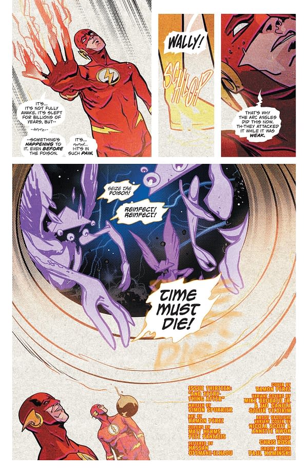 Interior preview page from Flash #13