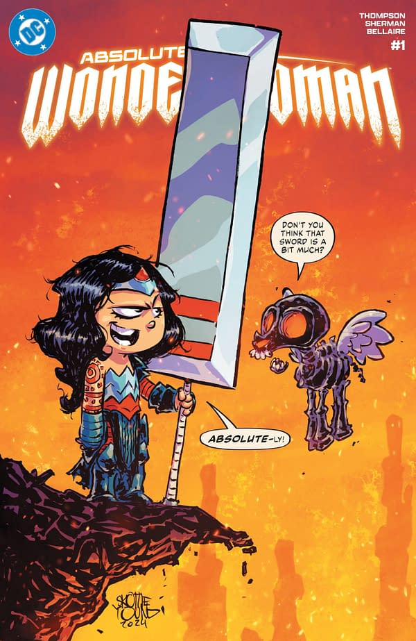 Skottie Young's Covers For Absolute Batman, Superman & Wonder Woman