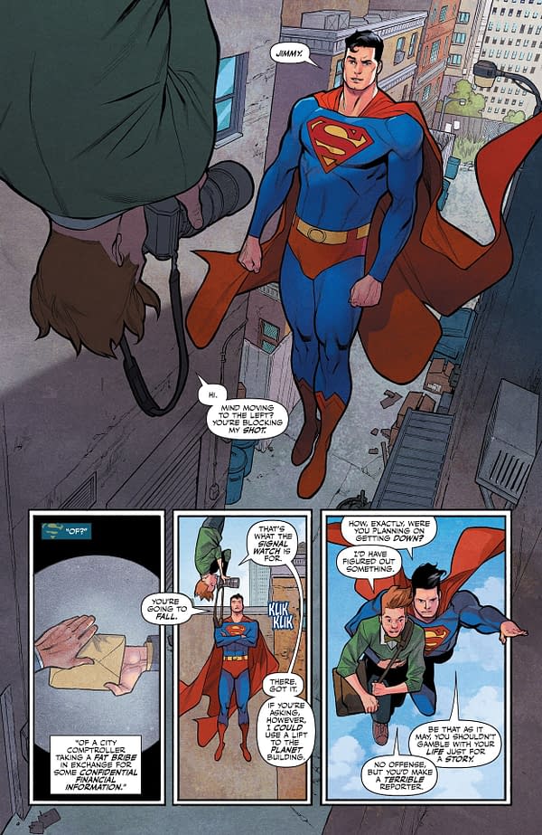 Interior preview page from Action Comics #1070